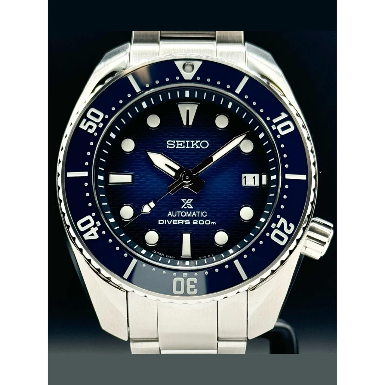 Seiko Prospex Sea Diver's SS Blue Dial 210000073443 45 mm kol saati