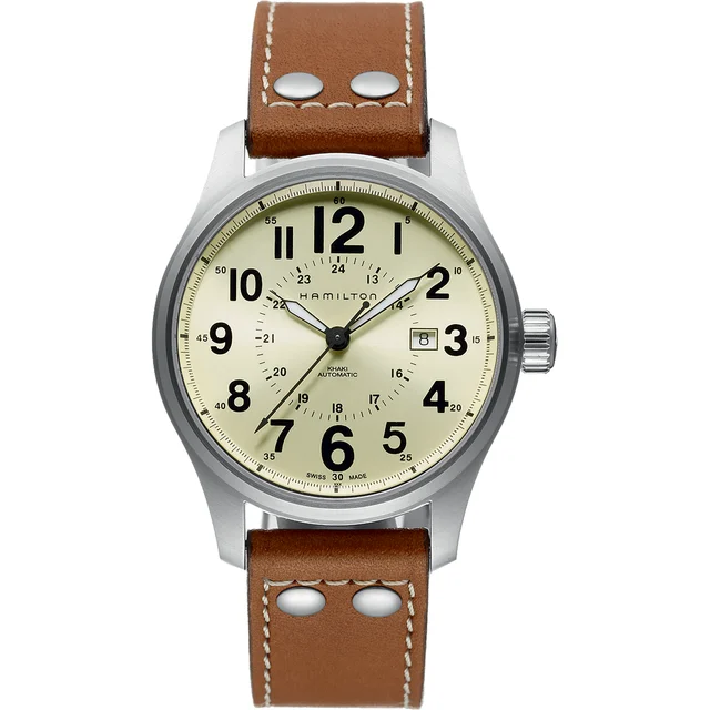 Hamilton Khaki Field Khaki Officer Auto H70615523 kol saati