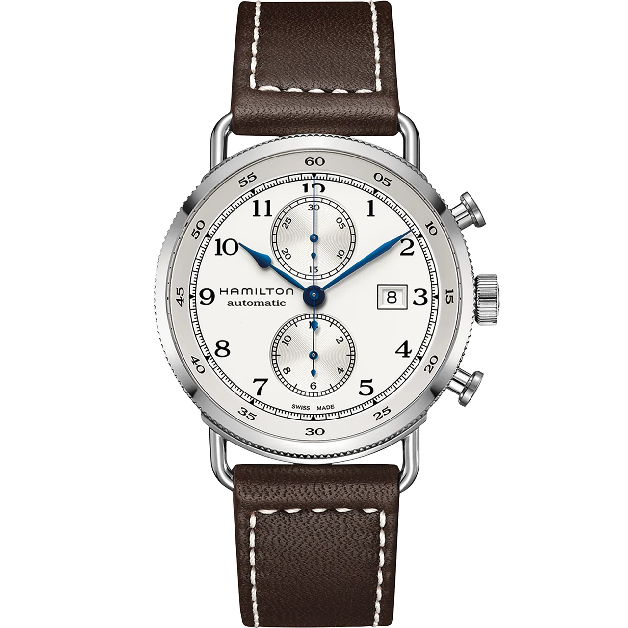 Hamilton Khaki Navy Pioneer Auto Chrono H77706553 44 mm kol saati