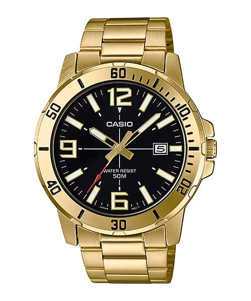 Casio MTPVD01G-1B 49 mm kol saati