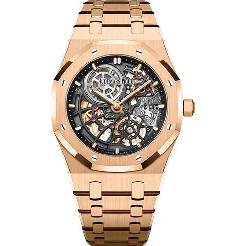 Audemars Piguet "Jumbo" Extra-Thin Openworked "50th Anniversary" 16204OR.OO.1240OR.01 kol