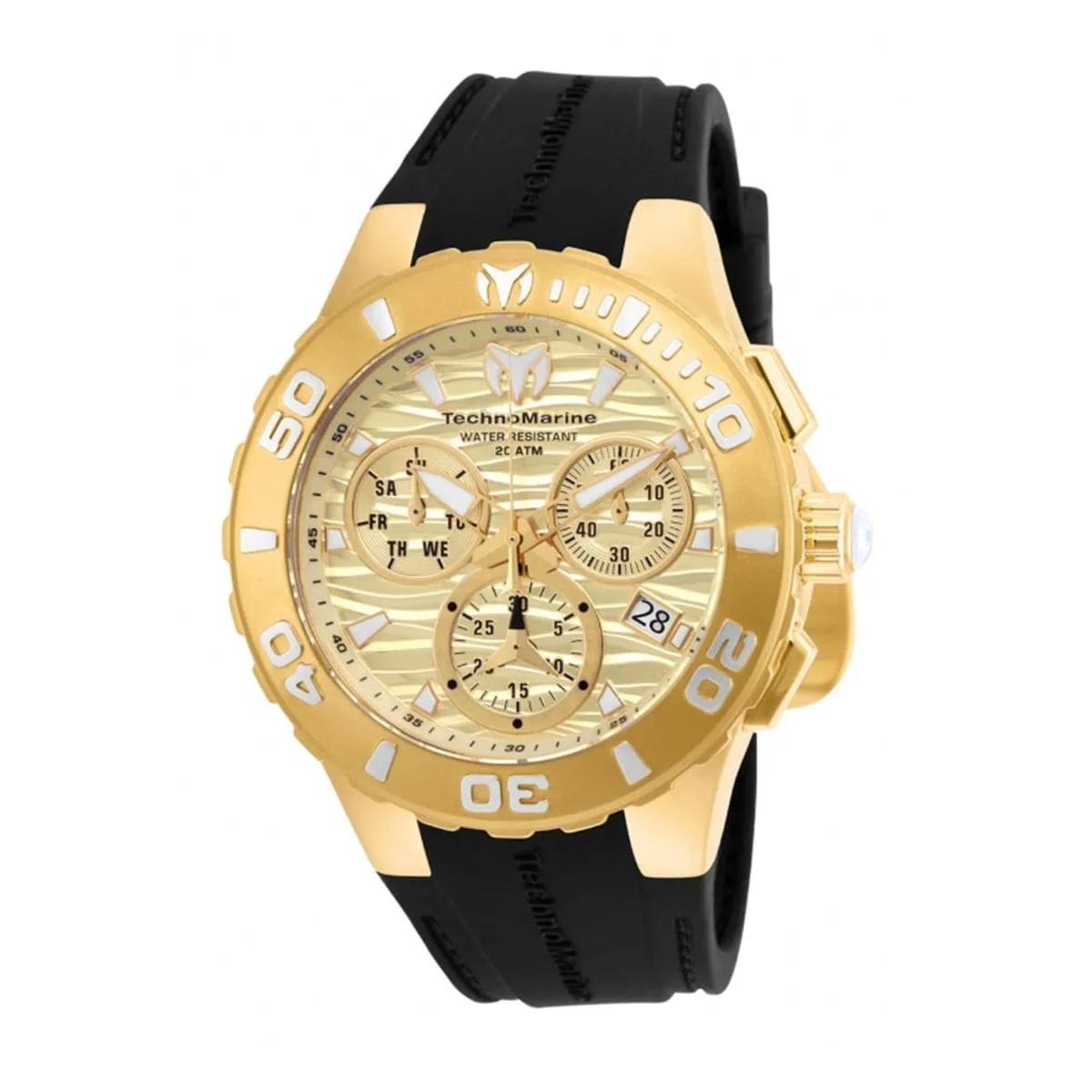 Technomarine Cruise Medusa Watch - 44mm, Black (ZG-TM-115079) 44 mm kol saati