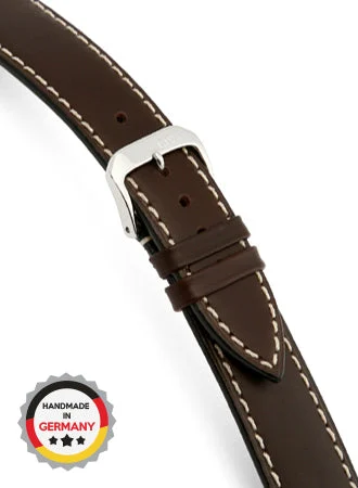 RIOS Leather Strap Pensa - Mocha - Russian Leather 20307/RI kol saati