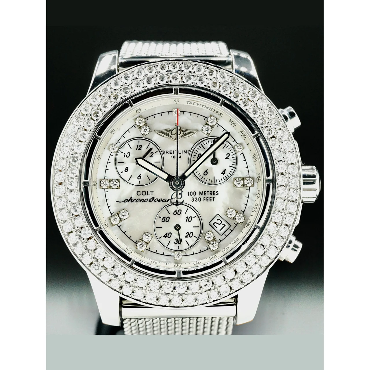 Breitling Chronograph Colt II 210000046444 41 mm kol saati