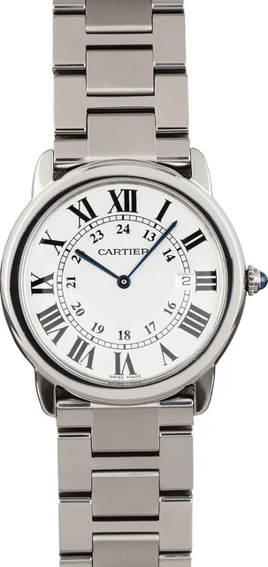 Cartier Ronde Solo De 2934 kol saati