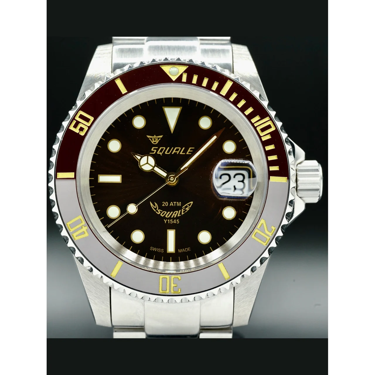 Squale ATMOS Heritage Ceramic Y1545 210000032650 40 mm kol saati