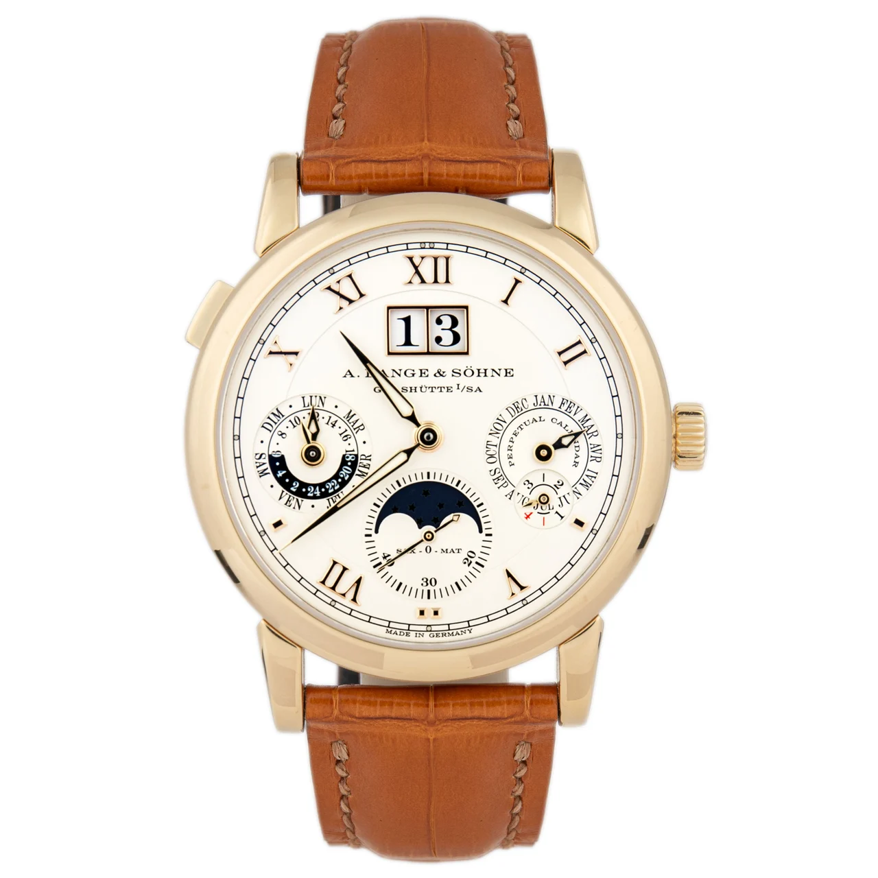 A. Lange & Sohne Langematik 700-06111 39 mm kol saati