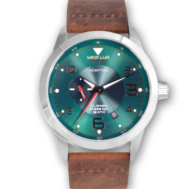 MEIA LUA Watches Boreal-slv-dbrn kol saati