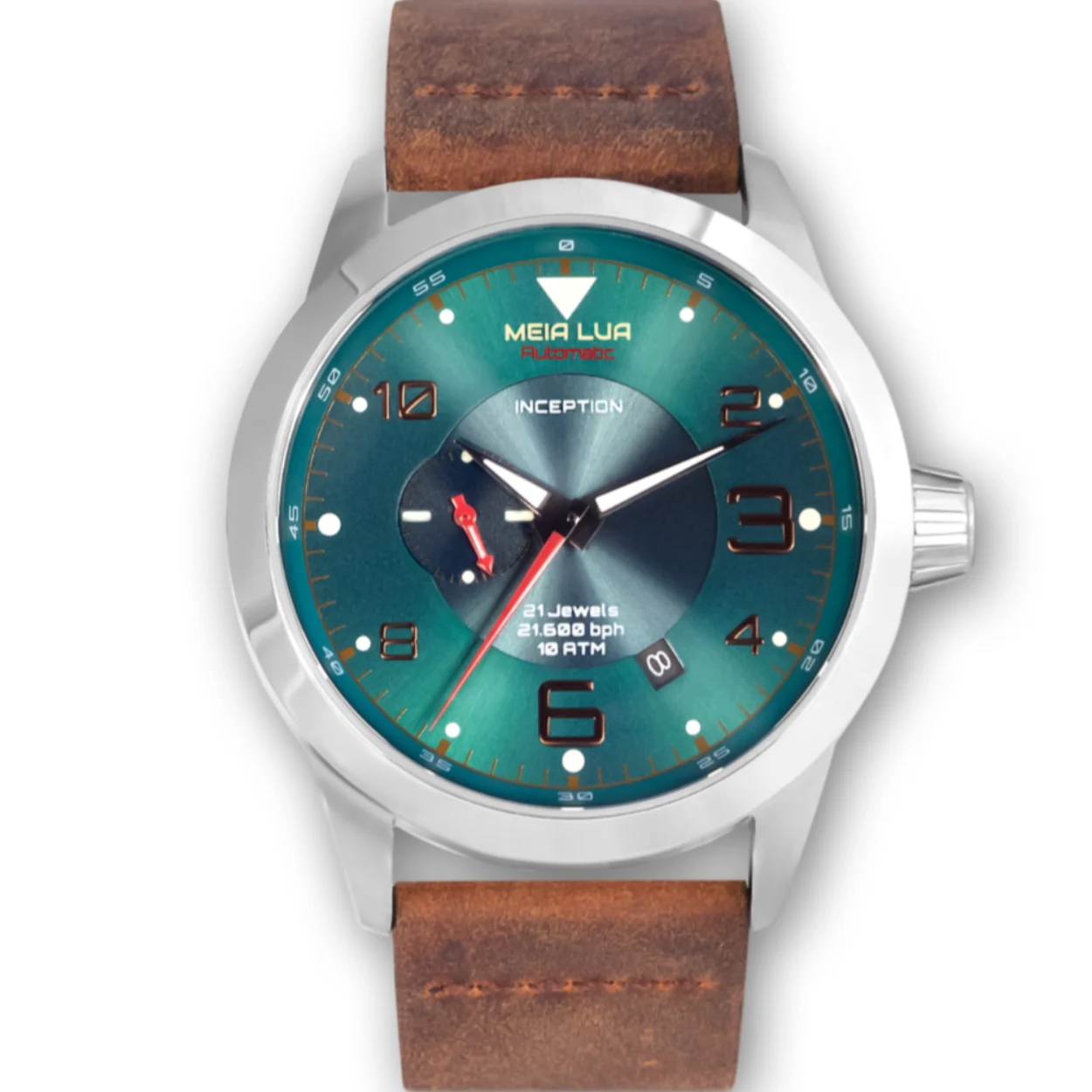 MEIA LUA Watches Boreal-slv-dbrn 42 mm kol saati