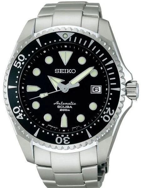 Seiko Shogun Prospex Automatic Dive Watch with Dia-Shield Titanium Case and Bracelet #SBDC007 kol saati