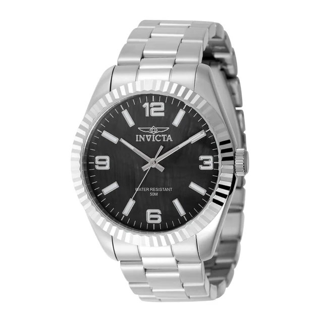 Invicta Open Box Specialty Watch w/ Mother of Pearl Dial - 43mm, Steel (AIC-50129) kol saa