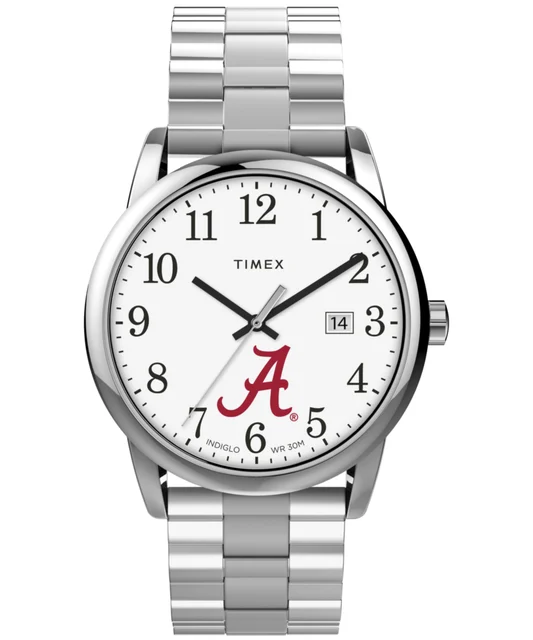 Timex Easy Reader Expansion Bracelet Alabama Crimson Tide TWZUALAMZ kol saati