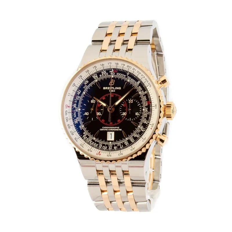 Breitling Montbrillant Legende Steel & Gold C23340 47 mm kol saati