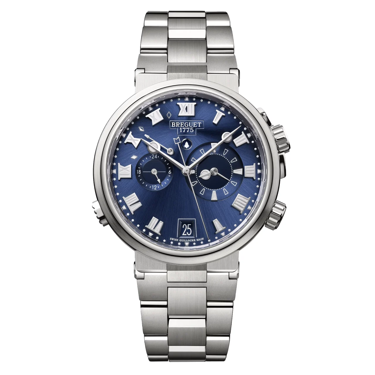 Breguet Marine Alarme Musicale Réf: 5547TI/Y1/TZ0 40 mm kol saati