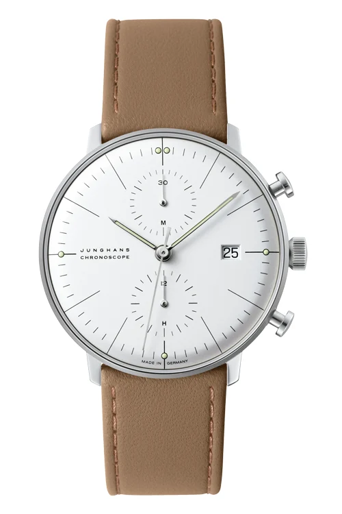 Junghans Max Bill 027_4600_00b 40 mm kol saati