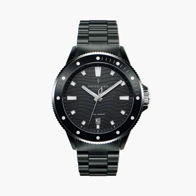 Nordgreen Waves 40mm WA40BL3LBLBL kol saati