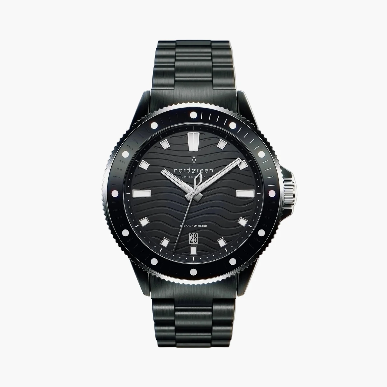 Nordgreen Waves 40mm WA40BL3LBLBL 40 mm kol saati