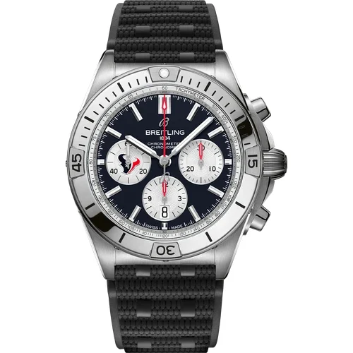 Breitling Chronomat B01 42 NFL Houston Texans Edition AB01342B1CBS1 kol saati
