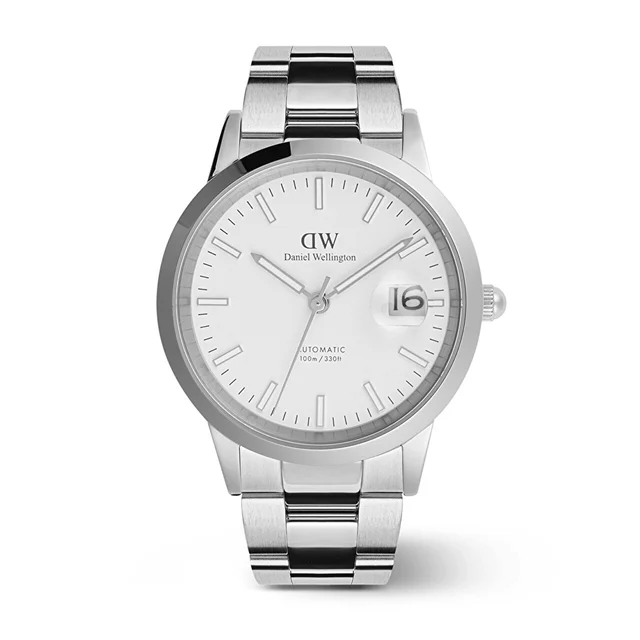 DANIEL WELLINGTON Iconic Link Automatic Silver DW00600754 kol saati