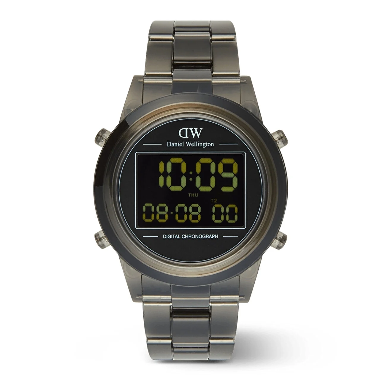 DANIEL WELLINGTON Retro Digital Dark Grey DW00600765 42 mm kol saati