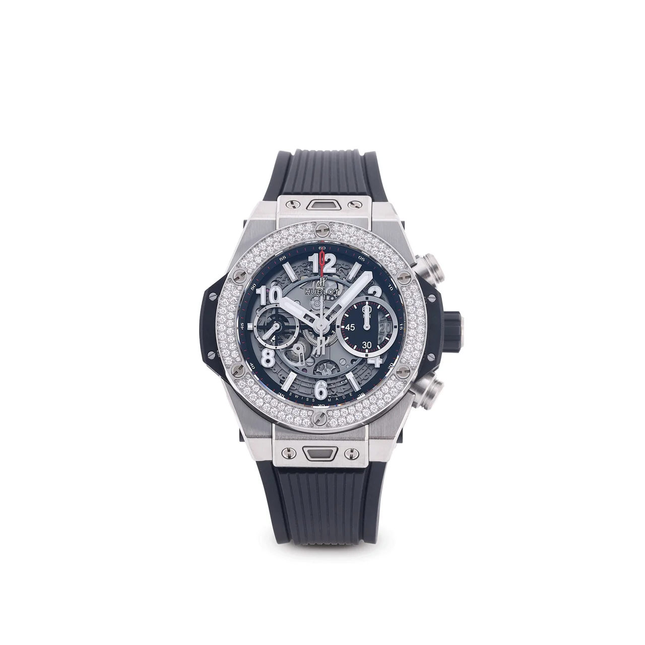 Hublot HUBLOT, REF. 411.NX.1170.RX.1104, BIG BANG UNICO, TITANIUM 45 mm kol saati