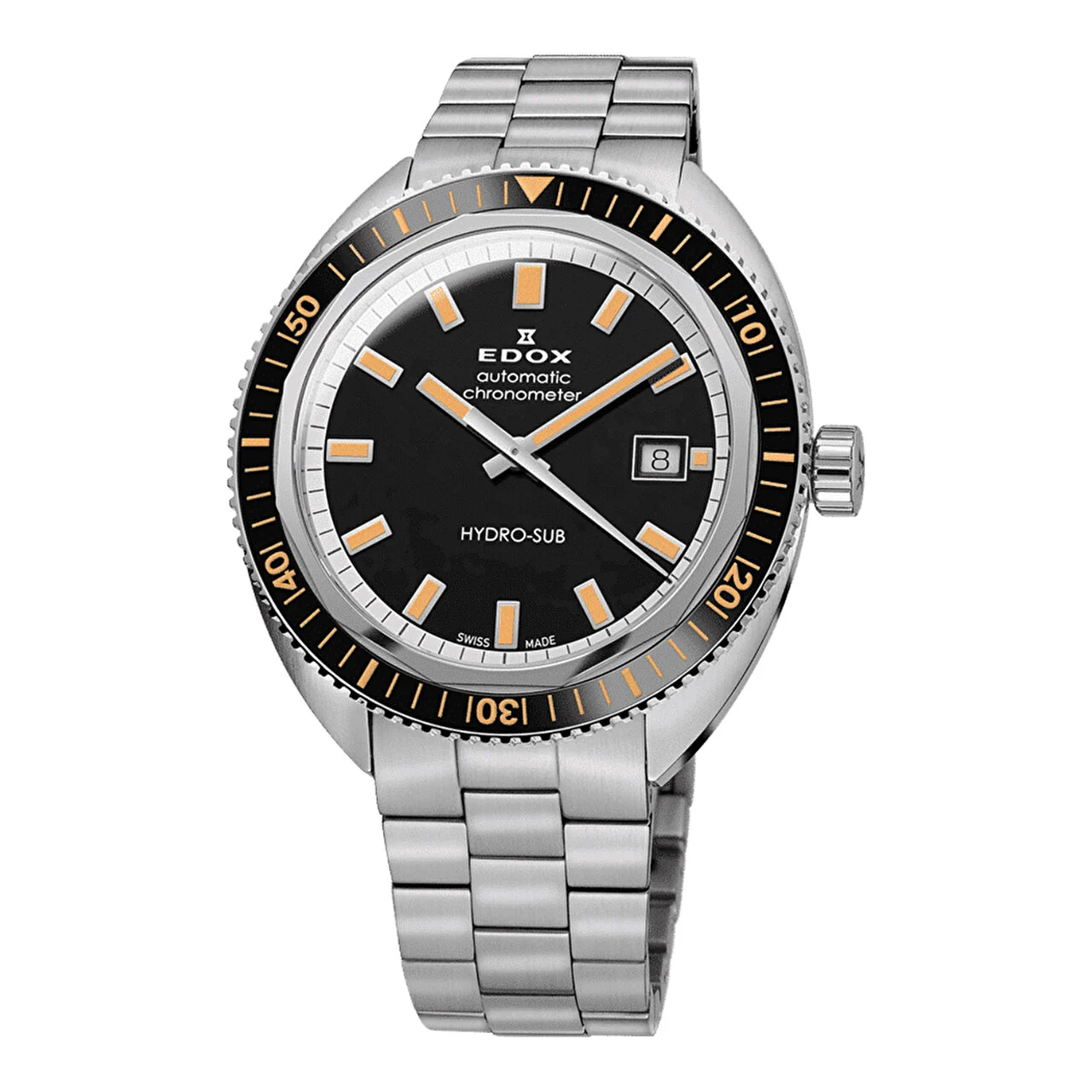 EDOX Hydro-Sub 80128-3NBM-NIB 42 mm kol saati