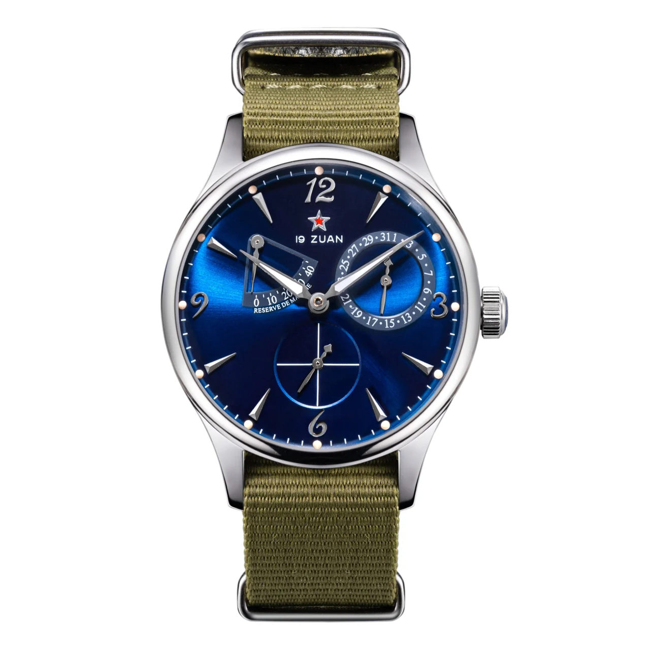 Sugess Seagull Movement Watch 1780 40mm Automatic Blue Dial S388 Seagull Movement Watch 1780 40mm Automatic Blue Dial 40 mm kol saati