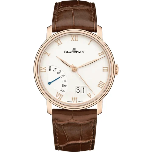 Blancpain Villeret Grande Date Jour Rétrograde 6668 3642 55A kol saati