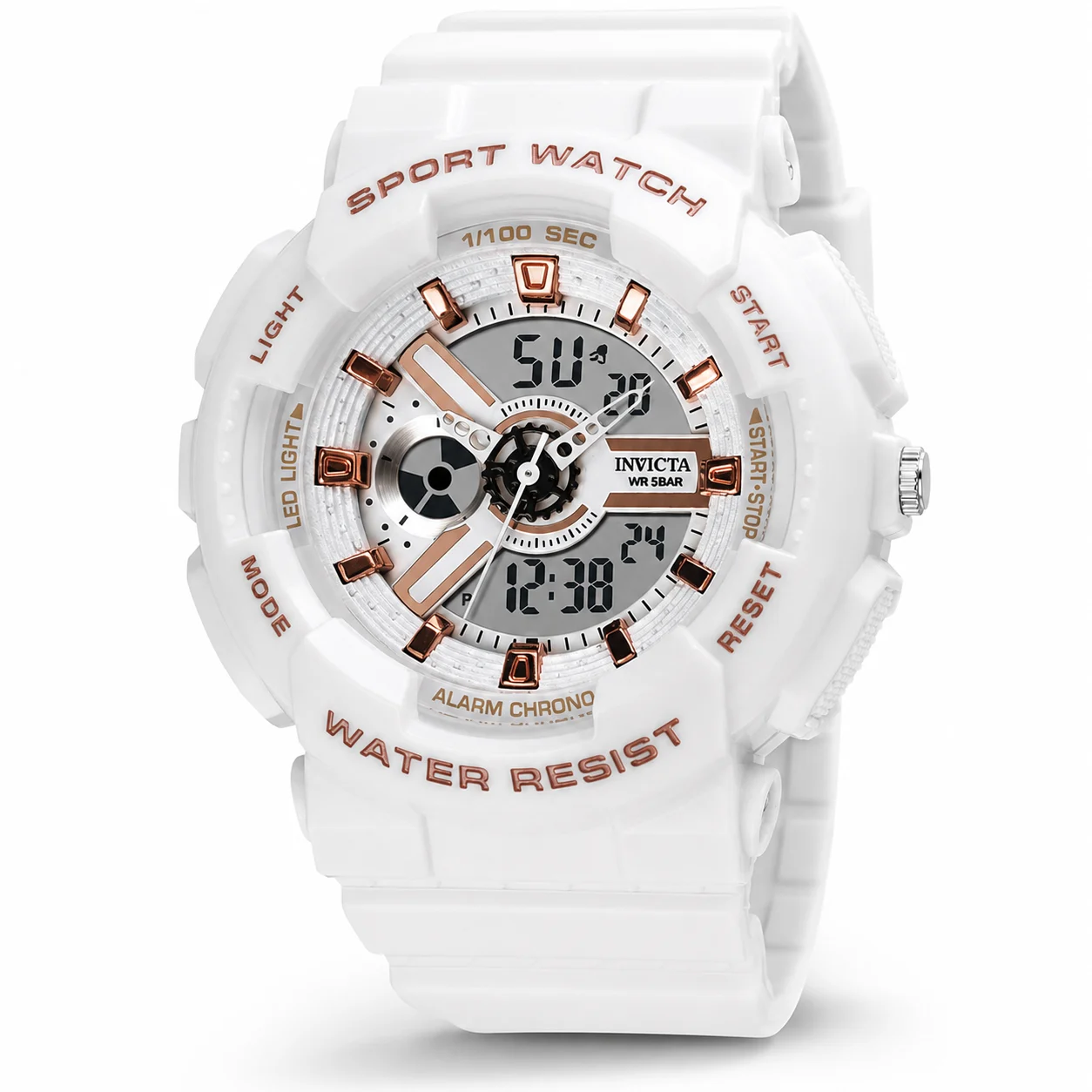 Invicta Celestial Watch - 44mm, White (70323) 44 mm kol saati