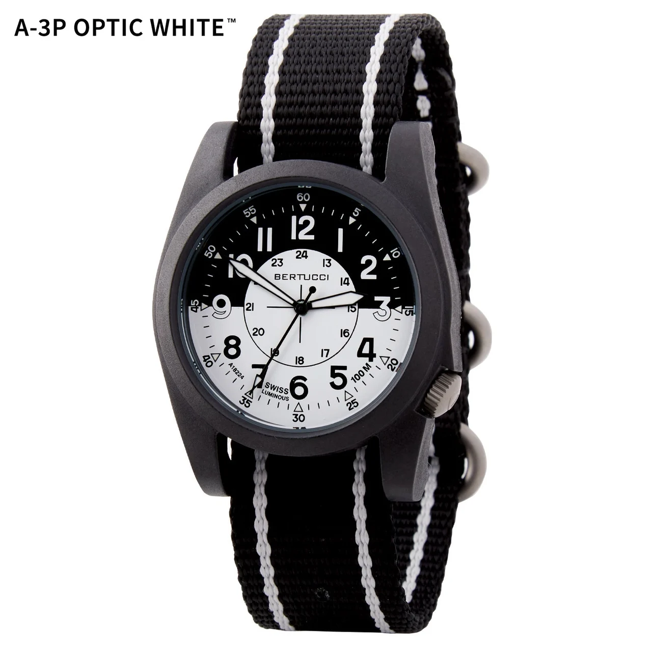 Bertucci Optic White 13394 42 mm kol saati