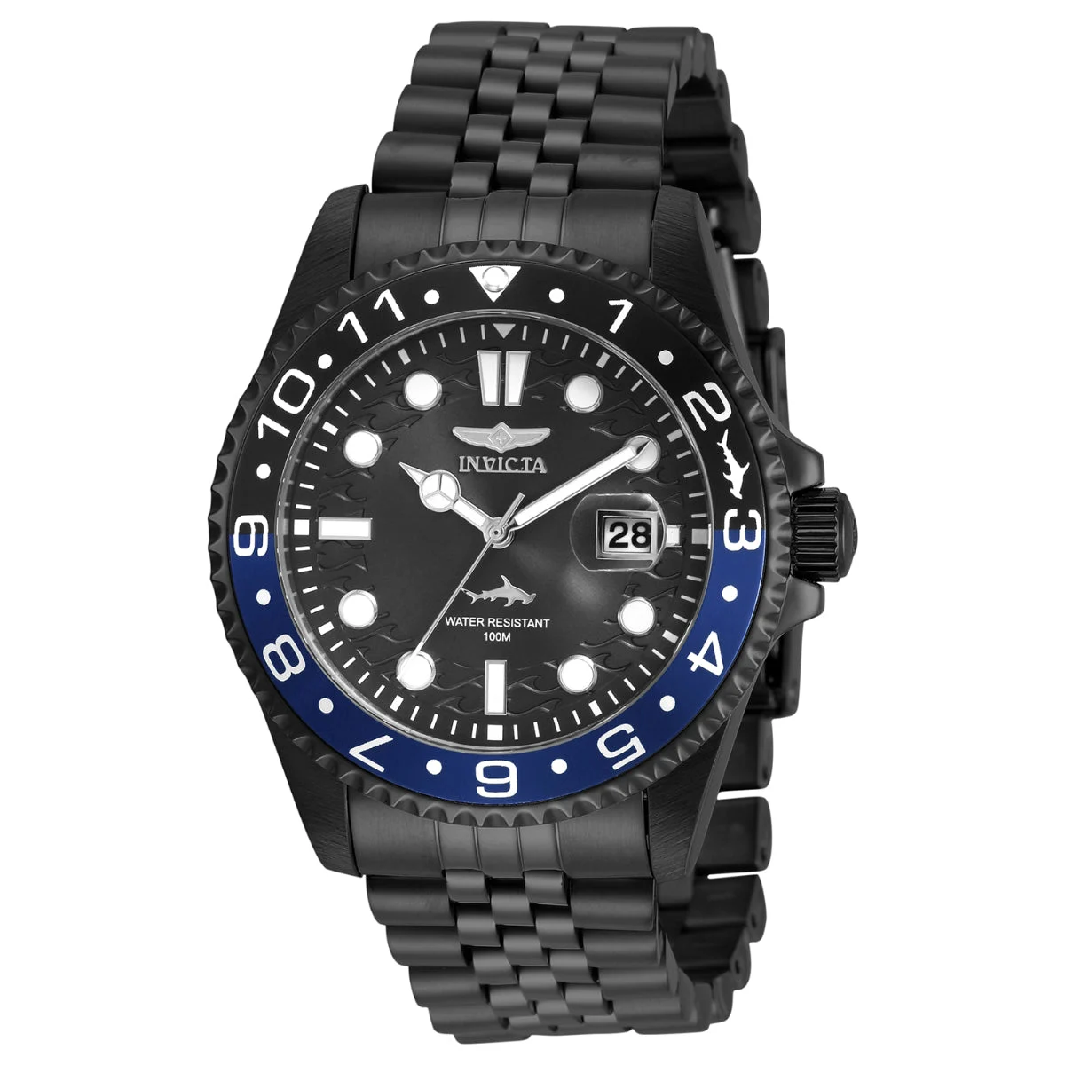 Invicta Pro Diver Heritage Watch - 43mm. Black (ZG-30627) 43 mm kol saati