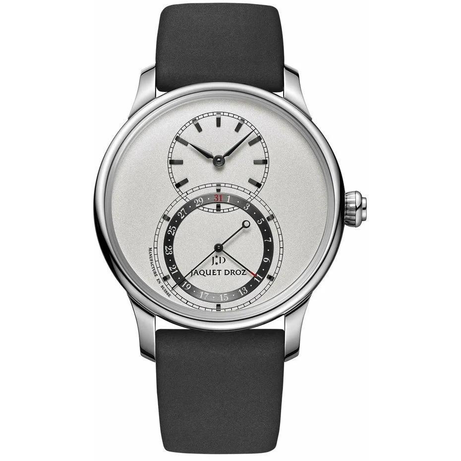 Jaquet Droz Grande Seconde Quantieme Silver J007020351 41 mm kol saati