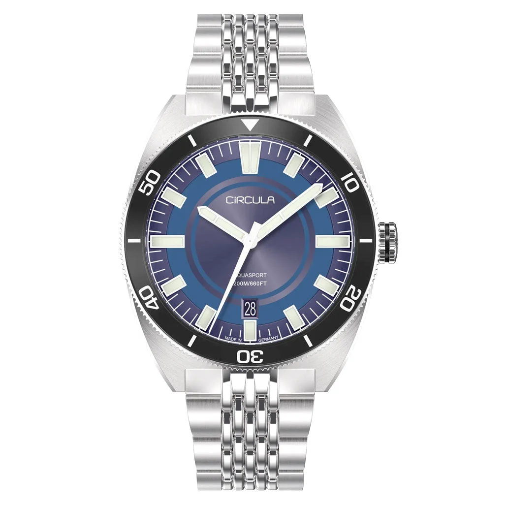 Circula AquaSport II Dive Original Limited Edition #AE-ST-OG 46 mm kol saati