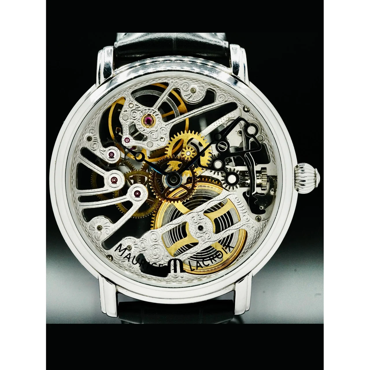 Maurice Lacroix Masterpiece Initial Skeleton Limited 210000039660 43 mm kol saati