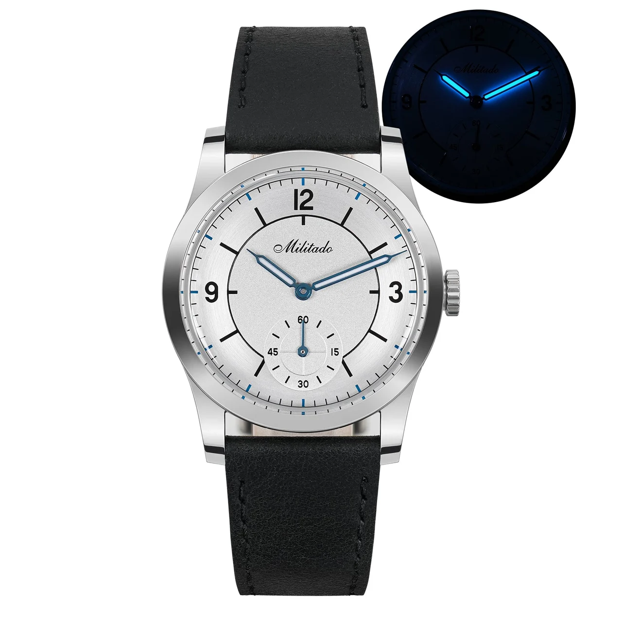 MILITADO Classic VD78 Quartz Watch ML09 二手代发-Nancy-ML09-White-A-K1- 36 mm kol saati