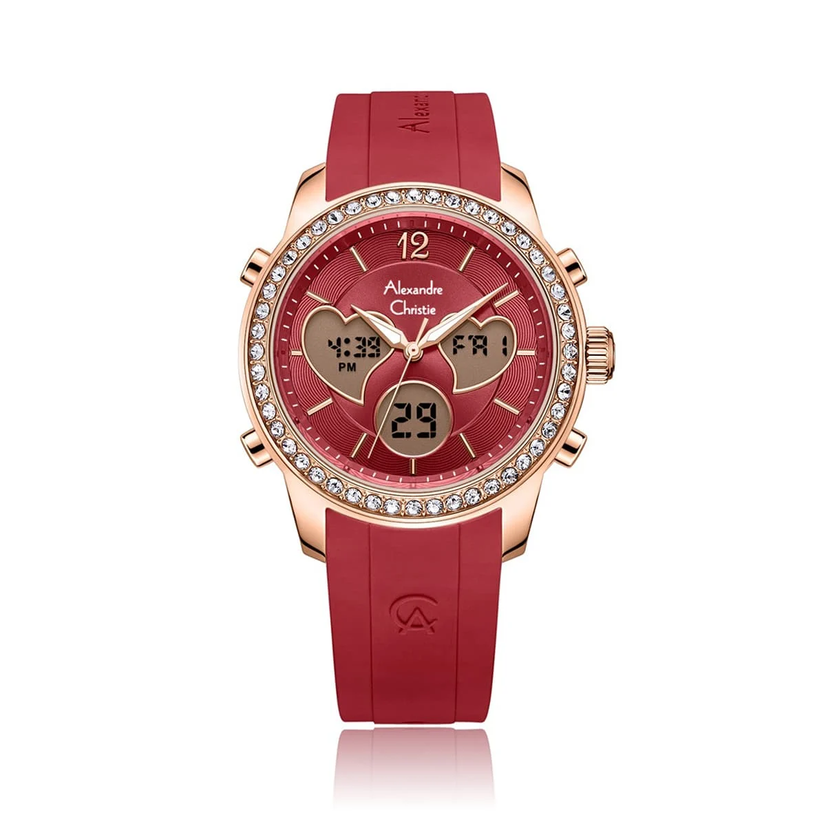 Alexandre Christie 9399LHRRGRE 36 mm kol saati