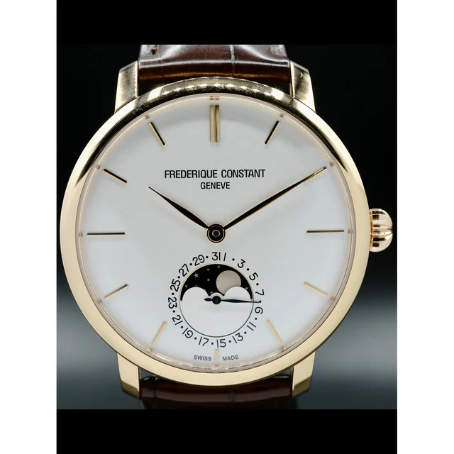 Frederique Constant Slimline Moonphase Automatic FC-705V4S4 210000028824 kol saati