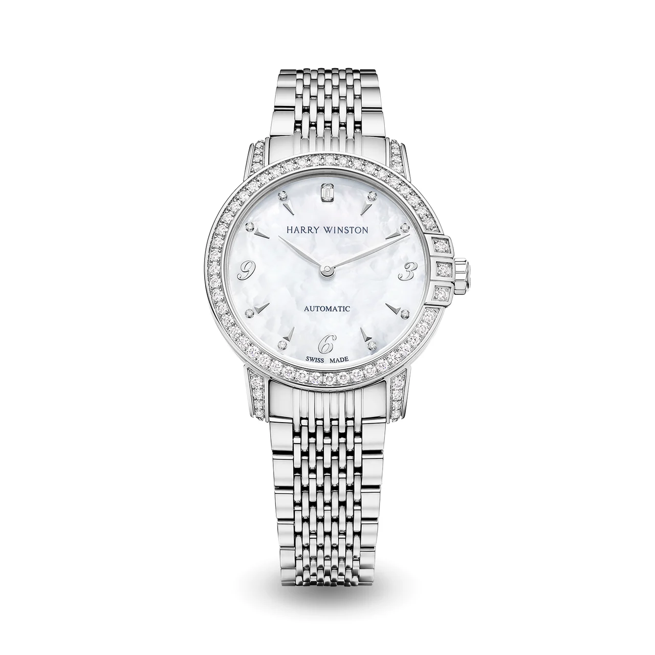 Harry Winston Midnight MIDAHM29WW003 29 mm kol saati