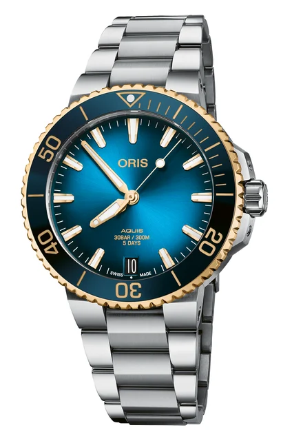 Oris Aquis Date Calibre 400 01 400 7769 6355-07 8 22 09PEB kol saati
