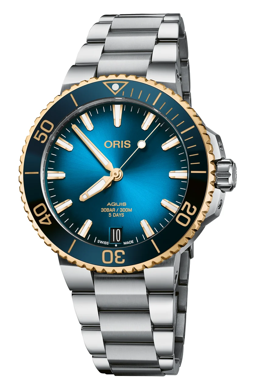 Oris Aquis Date Calibre 400 01 400 7769 6355-07 8 22 09PEB 41.5 mm kol saati