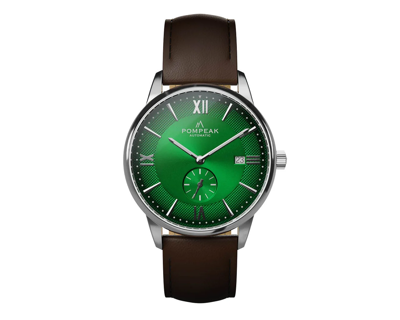 Pompeak Mallory: British Racing Green 40 mm kol saati