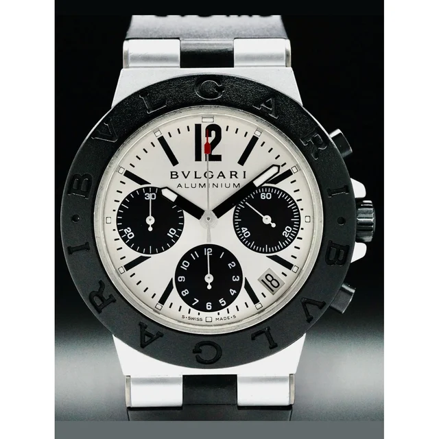Bulgari Diagono AL 38 TA Aluminum 210000053767 kol saati