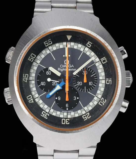 OMEGA Flightmaster OME-FLIGHTMASTER-145.026-44MM-1970s kol saati