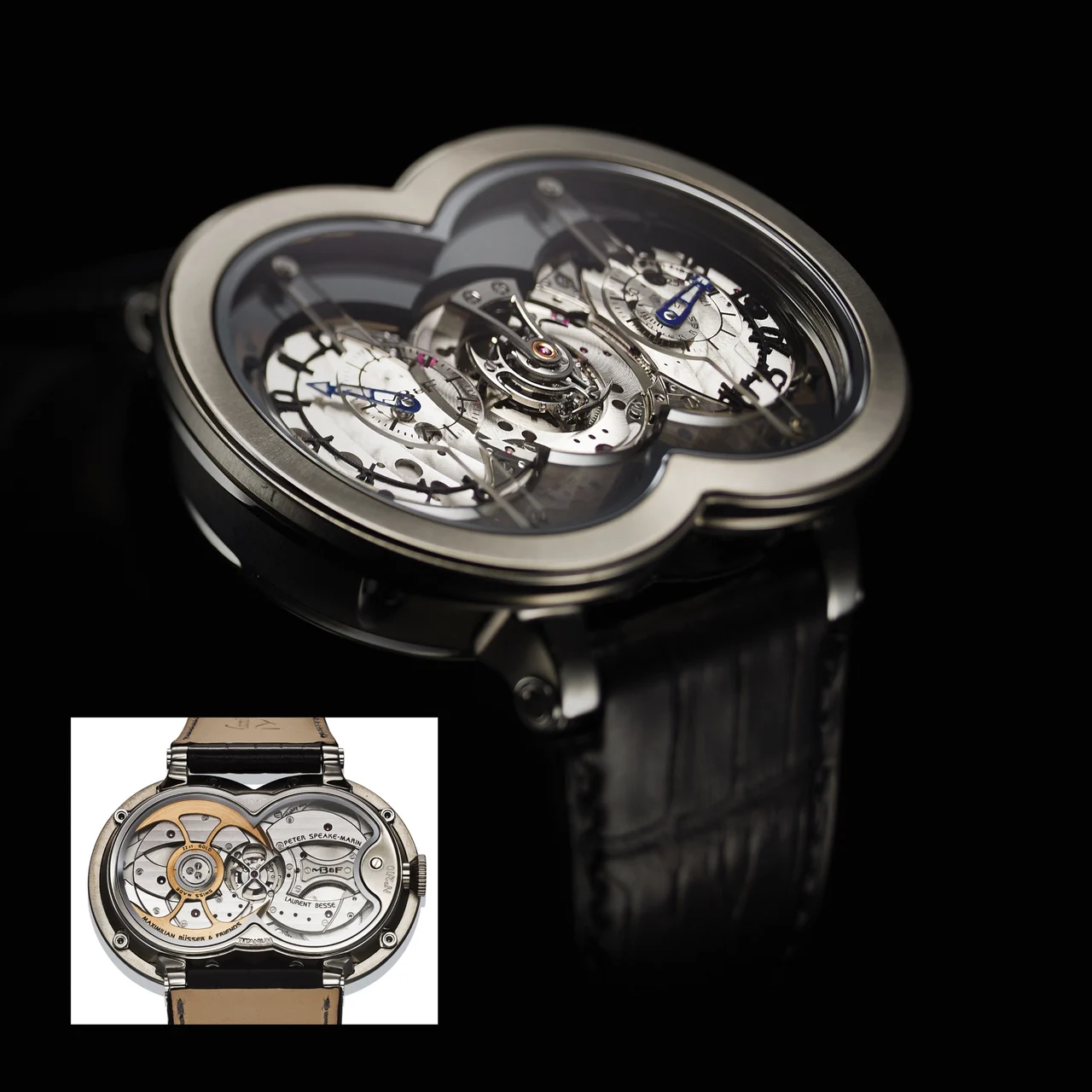 Mb&f Horological Machine Number One Tourbillon Titanium 10.T41T kol saati