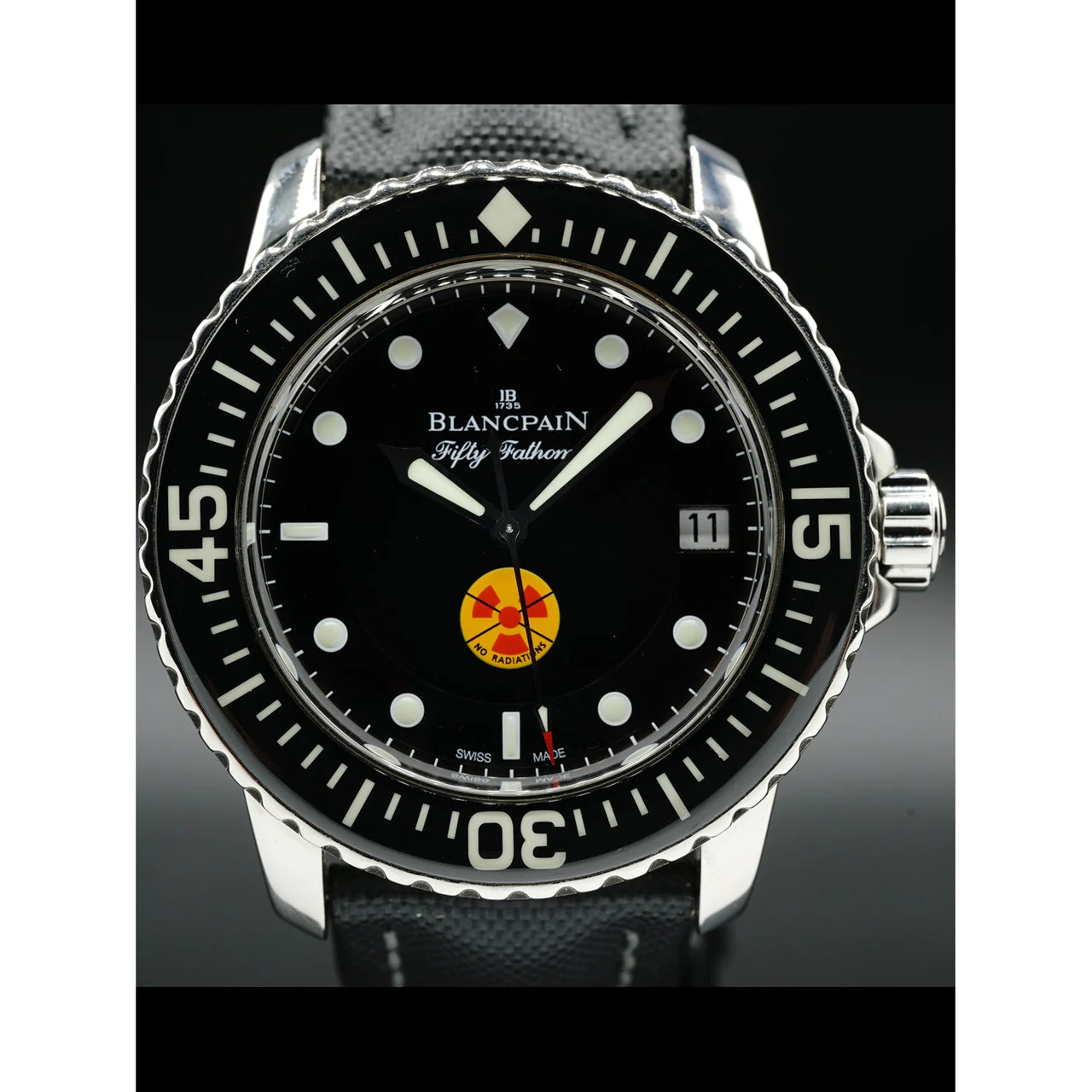 Blancpain Tribute Fifty Fathoms No Rad Limited Edition 5015B 1130 52A 210000022804 kol saati