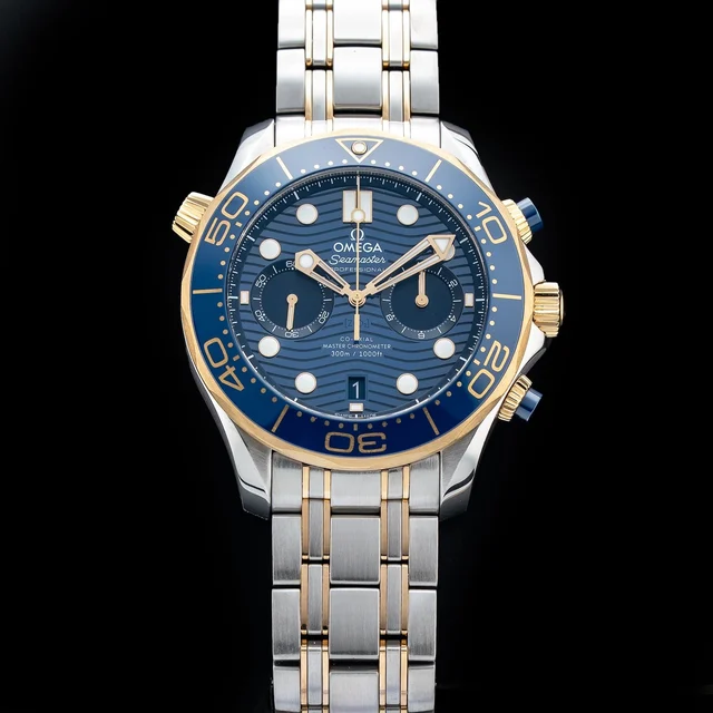 OMEGA Seamaster Diver 300M Chronograph 210.20.44.51.03.001 210009N34455 kol saati