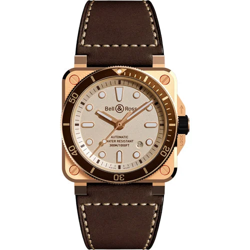 Bell & Ross Diver White Bronze Limited Edition BR0392-D-WH-BR/SCA kol saati