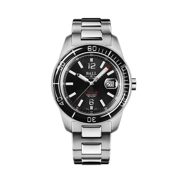 BALL Watch Engineer M Skindiver III Limited Edition 41.5mm - Black on Bracelet DD3100A-S1C