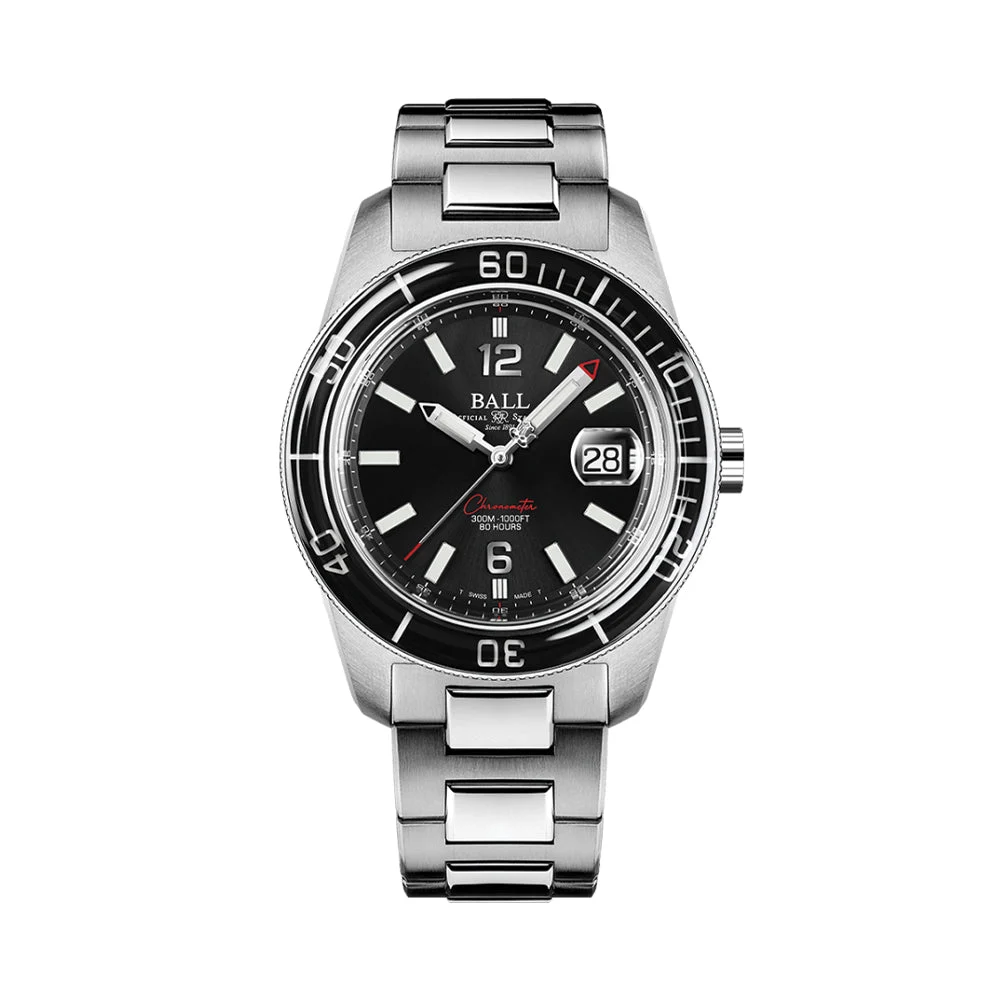 BALL Watch Engineer M Skindiver III Limited Edition 41.5mm - Black on Bracelet DD3100A-S1C-BK 41.5 mm kol saati
