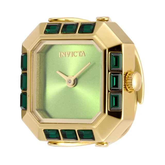 Invicta Mini Angel Ring Watch - 21.5mm. Gold (49583) kol saati